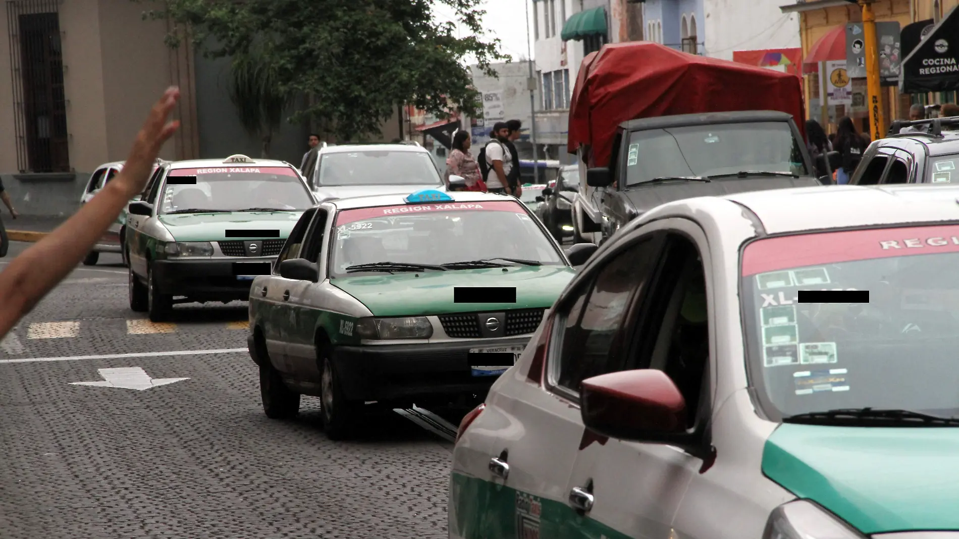 taxistas xalapa